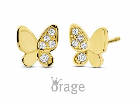 Oorbellen kinderfiguur - Orage Juwelen | (Ag) Orage Zilver