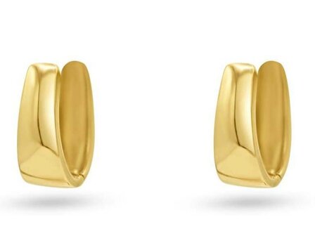 Oorbellen creolen - 18kt Geelgoud | COLLECTION VANSCHOENWINKEL