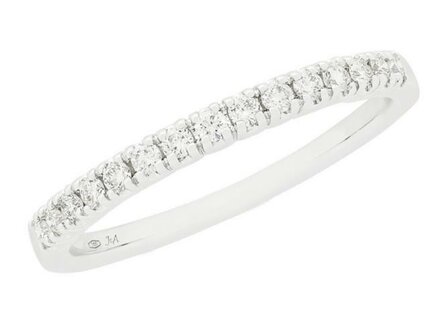 Ring Solitaire briljant - 18kt Witgoud | COLLECTION VANSCHOENWINKEL