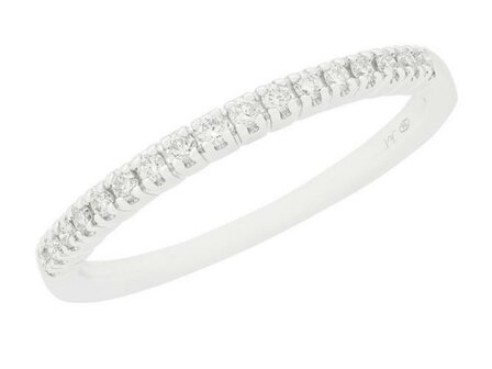 Ring alliance briljant - 18kt Witgoud | COLLECTION VANSCHOENWINKEL