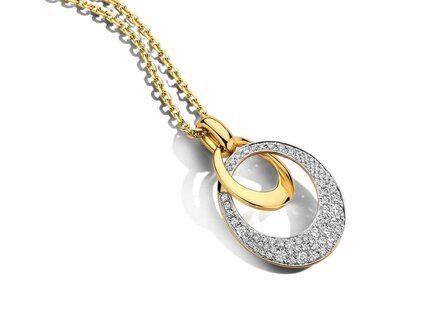 Hanger Briljant - 18kt Bicolor | COLLECTION VANSCHOENWINKEL
