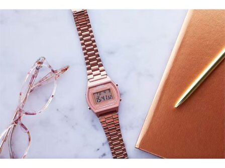 CASIO Vintage - Metal-Resin-Chrom&eacute;-messing