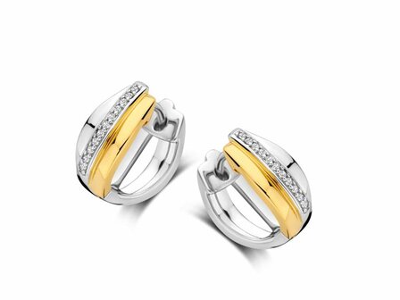 Oorbellen zirconia - Naiomy (AG) Zilver