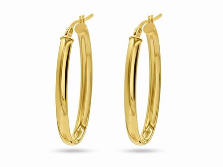 Oorbellen creolen - 18kt Geelgoud | COLLECTION VANSCHOENWINKEL