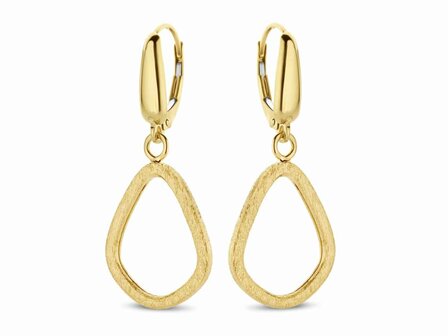 Oorbellen afhangers - 18kt Geelgoud | COLLECTION VANSCHOENWINKEL