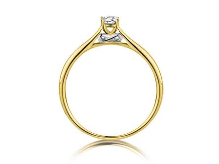 Ring Solitaire briljant - DULCI NEA 18K | DULCI NEA JEWELS