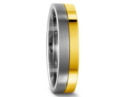 Titan Factory Ringen - TITANIUM + GOUD