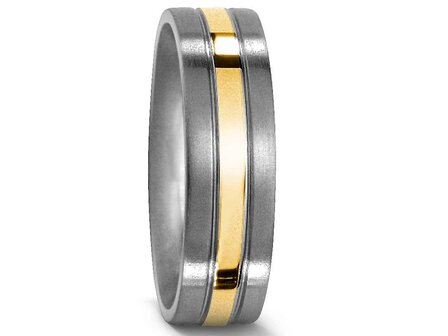 Titan Factory Ringen - TITANIUM + GOUD