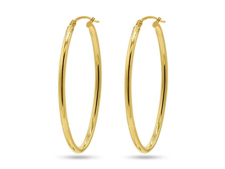 Oorbellen creolen - 18kt Geelgoud | COLLECTION VANSCHOENWINKEL