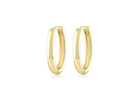 Oorbellen creolen - 18kt Geelgoud | COLLECTION VANSCHOENWINKEL