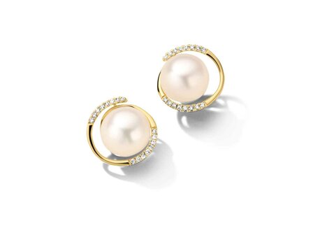 OORBELLEN BIRLJ + PAREL - 18kt Geelgoud | COLLECTION VANSCHOENWINKEL