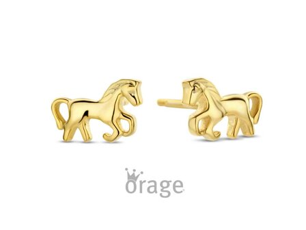 Oorbellen kinderfiguur - Orage Juwelen | (Ag) Orage Zilver