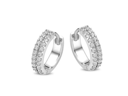 OORBELLEN CREOLEN ZIRCONIA - Naiomy (AG) Moments