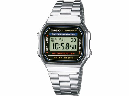 CASIO Vintage - Metal-Resin-Chrom&eacute;-messing