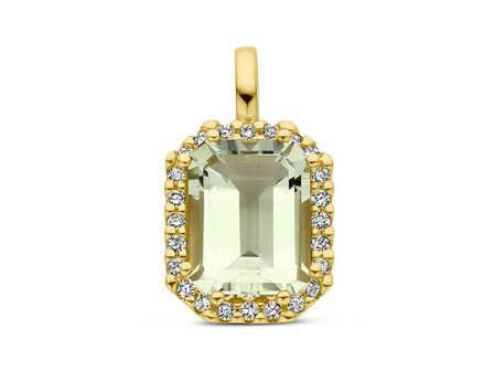 Hanger Briljant - 18kt Geelgoud | COLLECTION VANSCHOENWINKEL