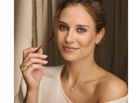 Oorbellen briljant - 18kt Geelgoud | COLLECTION VANSCHOENWINKEL