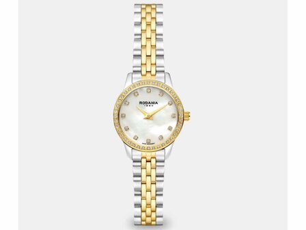 RODANIA SWISS MADE DAMES - Bicolor Staal-Plaqu&eacute; / PVD | Rodania 1930 Swiss Made