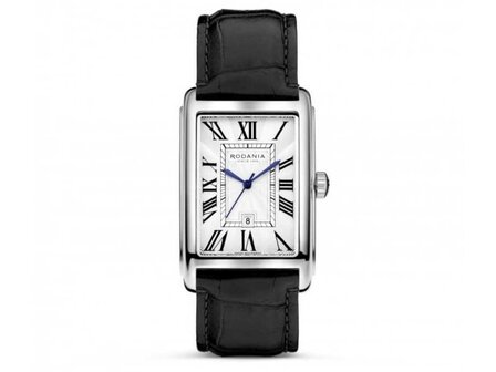 RODANIA SWISS MADE HEREN - Edelstaal+Leer | Rodania 1930 Swiss Made