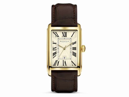 RODANIA SWISS MADE HEREN - Edelstaal+Leer | Rodania 1930 Swiss Made