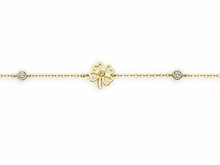 ARMBAND FANTASIE - 9kt Geelgoud | (Ag) Orage Zilver