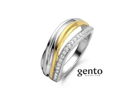 RING ZIRCONIA - Gento (AG) Silver | Gento silver jewels