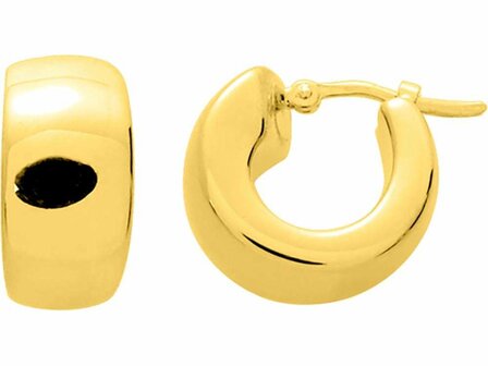 Oorbellen creolen - 18kt Geelgoud | COLLECTION VANSCHOENWINKEL