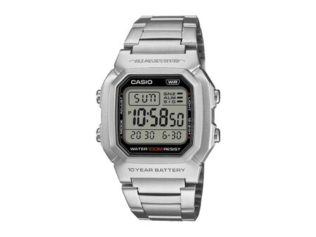 CASIO Collection Men - Metal Stainless steel back