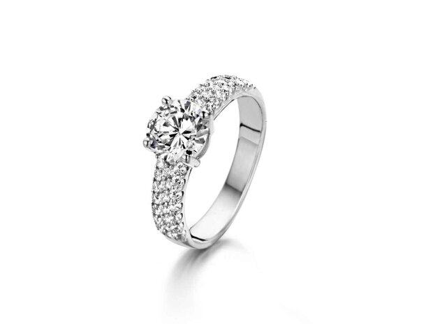 RING ZIRCONIA - Naiomy (AG) Zilver