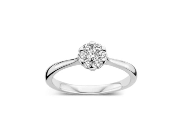 Ring entourage briljant - DULCI NEA 18K | DULCI NEA JEWELS