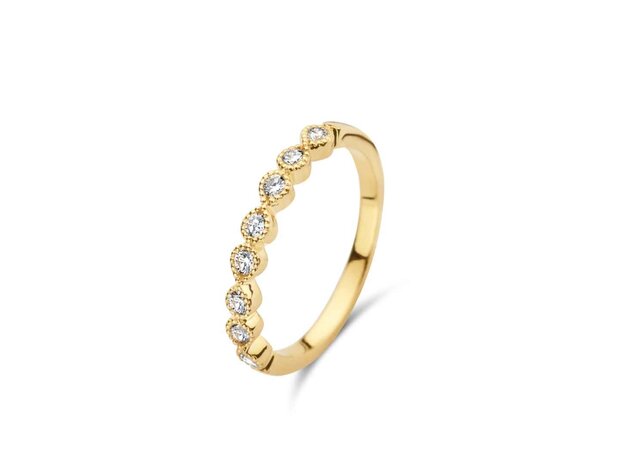Ring alliance briljant - 18kt Geelgoud | COLLECTION VANSCHOENWINKEL