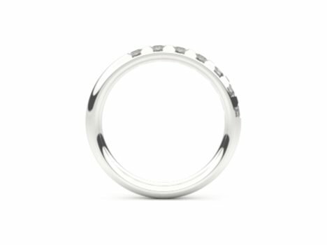 Mémoire Trouwring - 18kt Witgoud | Auro Design Ring