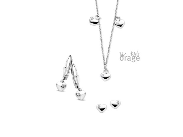 Hanger met Ketting - Orage Kids Silver | (Ag) Orage Zilver