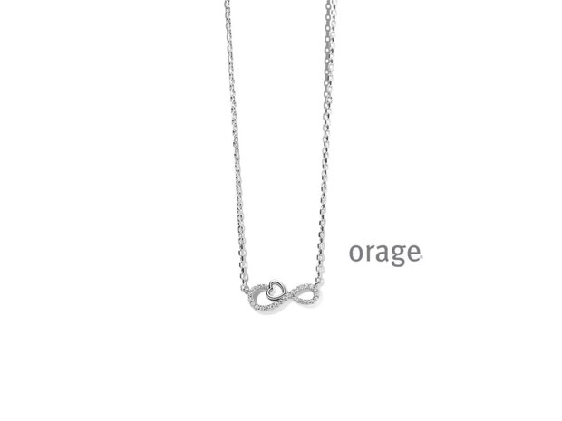 Hanger met Ketting - Orage Silver Jewellery | (Ag) Orage Zilver