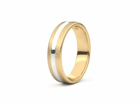 Aurodesign Trouwring - 18kt Bicolor | Auro Design Ring