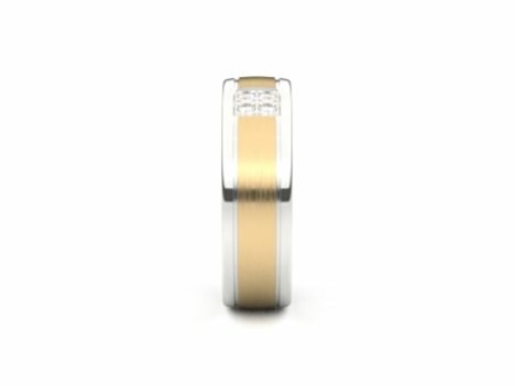 Aurodesign Trouwring - 18kt Bicolor | Auro Design Ring