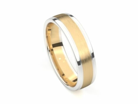 Aurodesign Trouwring - 18kt Bicolor | Auro Design Ring