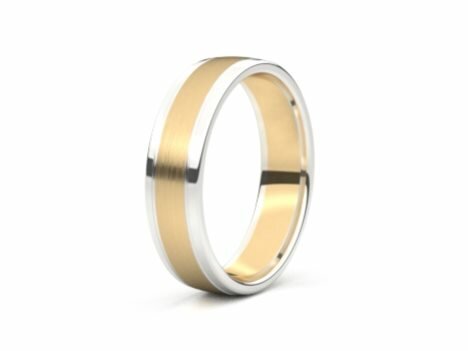 Aurodesign Trouwring - 18kt Bicolor | Auro Design Ring