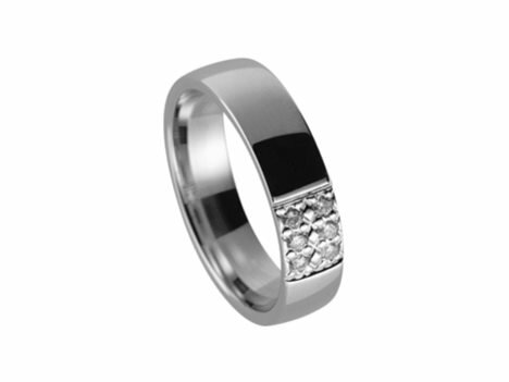 Aurodesign Trouwring - 18kt Witgoud | Auro Design Ring