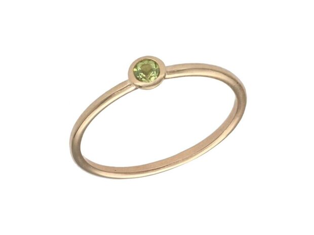 Birthstone Ring - 18kt Geelgoud | Swing 18k Jewels