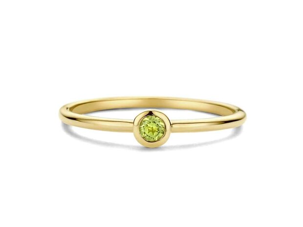 Birthstone Ring - 18kt Geelgoud | Swing 18k Jewels