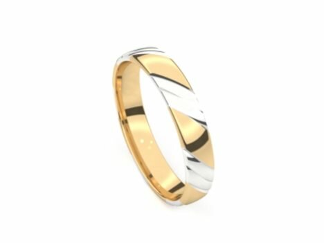 Aurodesign Trouwring - 18kt Bicolor | Auro Design Ring