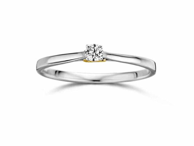 Ring Solitaire briljant - DULCI NEA 18K | DULCI NEA JEWELS