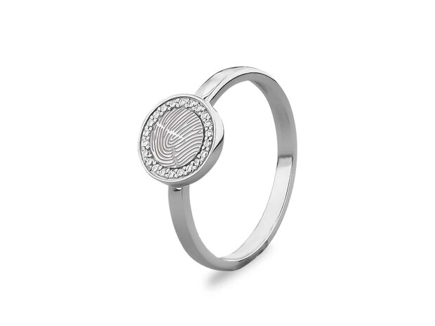 See You Ring - 18kt Geelgoud | (AG) Zilver Collection VS