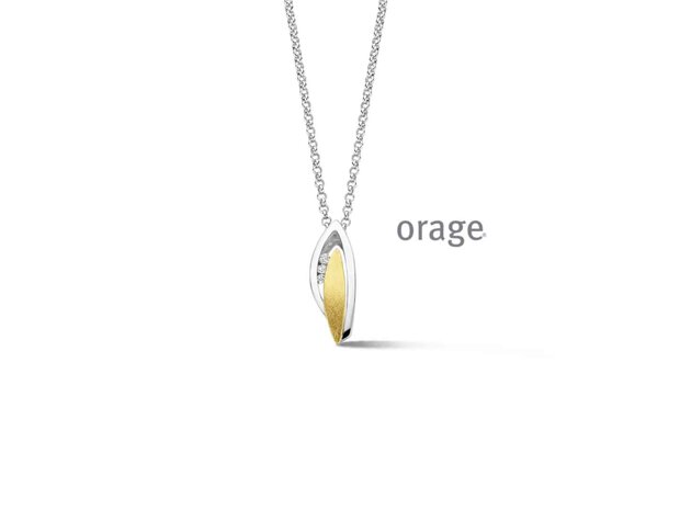 Hanger met Ketting - Orage Silver Jewellery | (Ag) Orage Zilver