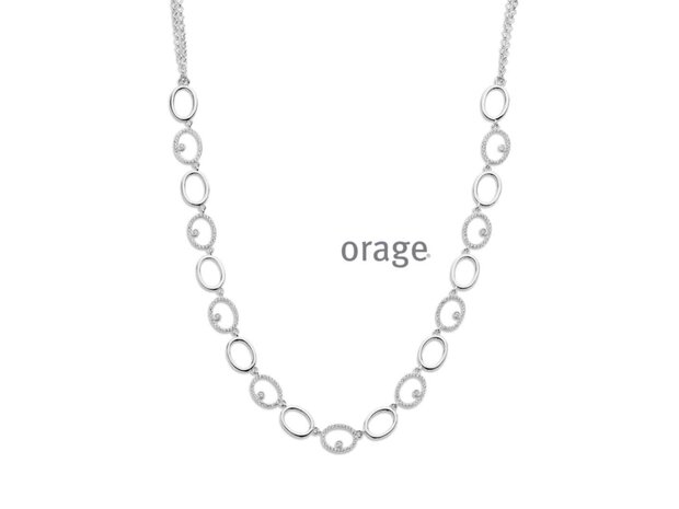 Collier-Halsketting - Orage Silver Jewellery | (Ag) Orage Zilver