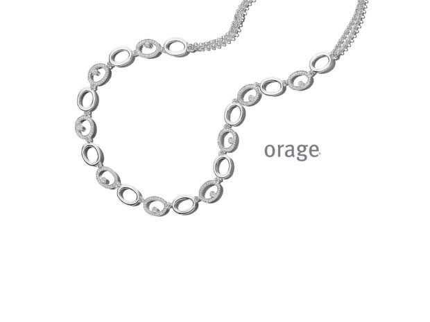 Collier-Halsketting - Orage Silver Jewellery | (Ag) Orage Zilver