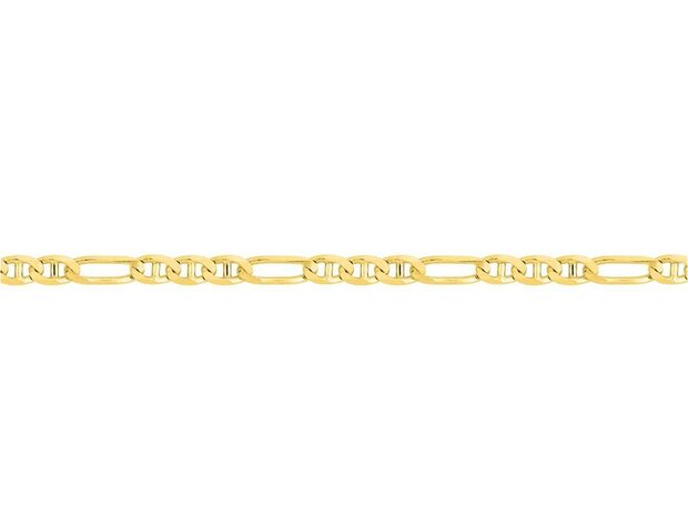KETTING FIGARO CARTIER - 18kt Geelgoud | COLLECTION VANSCHOENWINKEL