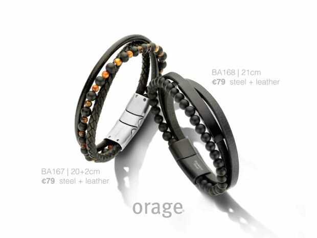 ARMBAND FANTASIE - Orage STEEL Jewellery | (Ag) Orage Zilver