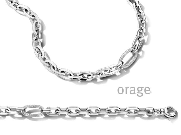 ARMBAND ZIRCONIA - Orage Silver Jewellery | (Ag) Orage Zilver