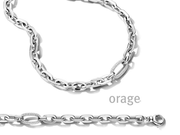 COLLIER ZIRCONIA - Orage Silver Jewellery | (Ag) Orage Zilver